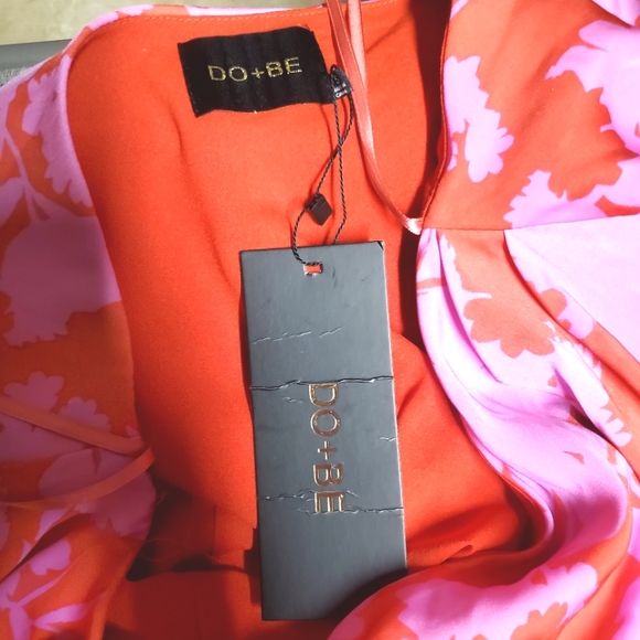 One Shoulder Floral Dress - Picture 9 of 9